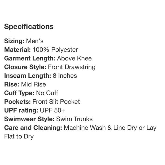 Speedo Men's 8" Inseam Black Striped Volley Swim Trunks sz XL - Picture 10 of 11